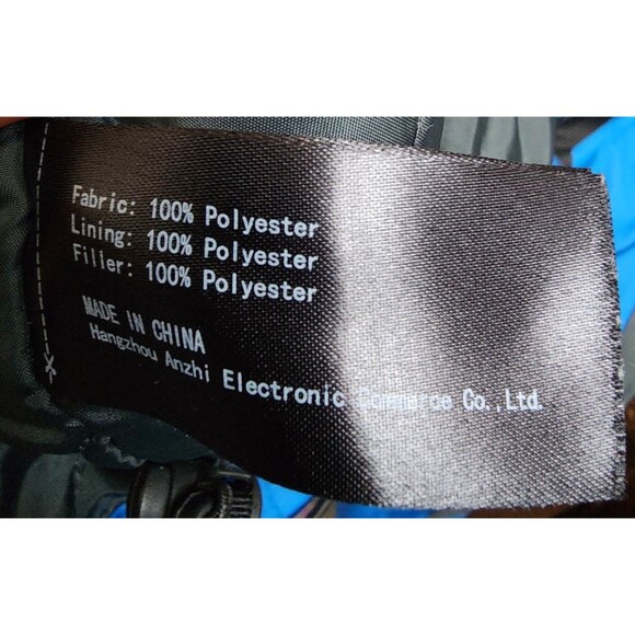 WANTDO Blue Ski Jacket Waterproof Windproof Detachable Hood Size Small - Picture 13 of 13